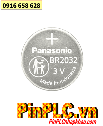 Panasonic BR2032 _Pin 3v lithium Panasonic BR2032 (Pin chịu nhiệt cao đến 125độ C)